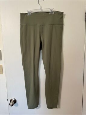 Fabletics Olive Green High-Waist Leggings